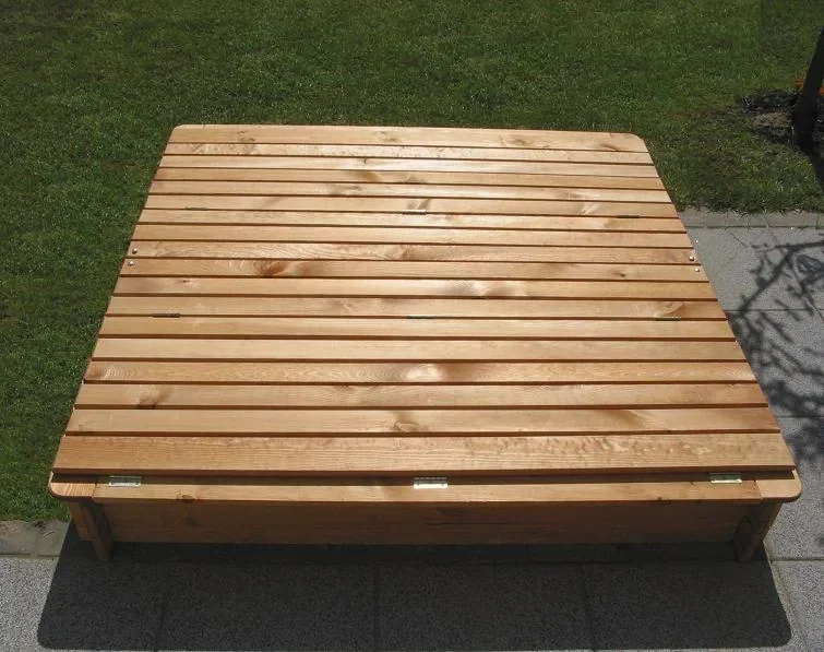 Sandkasten "Donald" 120 mit klappbarer Abdeckung