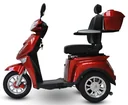 Elektromobil rot - herausnehmbarer Li-Io Akku 20 Ah - 25 km/h - 1000 Watt Seniorenmobil
