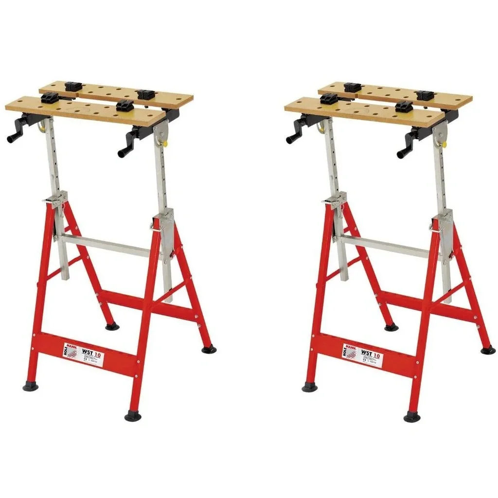 Werkbank Höhenverstellbar und wendig- WST10 - 2er Set