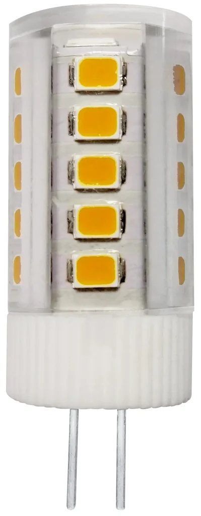 LED Niedervolt-Stiftsockel Lampe mit 3 watt, G4, 12 Volt, warmweiß - 2 Stück + 1 Stück GRATIS dazu