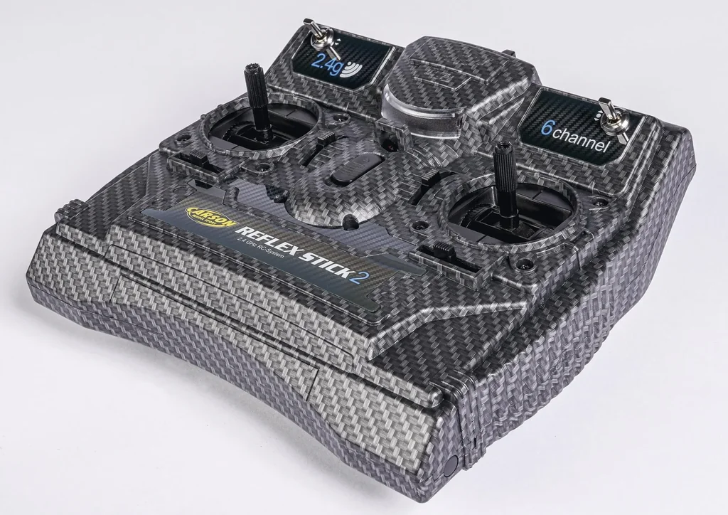 Fernsteuerung Reflex Stick II 2.4 GHz 6 CH Carbon