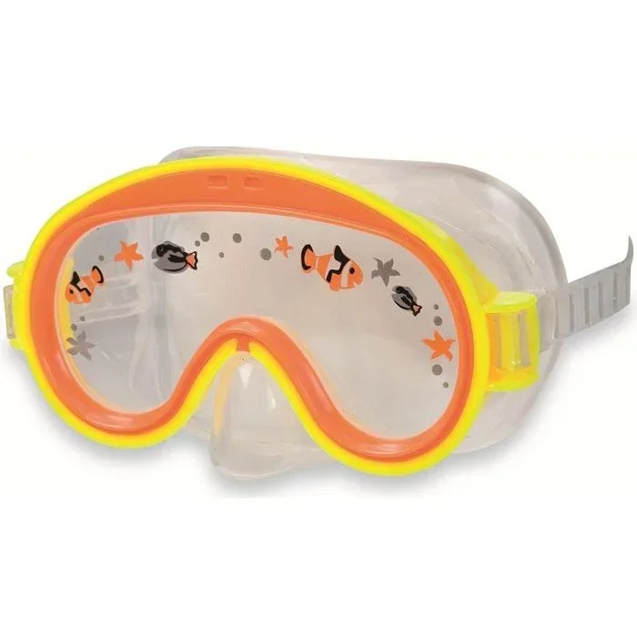 Kinder-Maske bis 8 Jahre orange