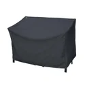 Abdeckhaube für 3-Sitzer Gartenbank, schwarz