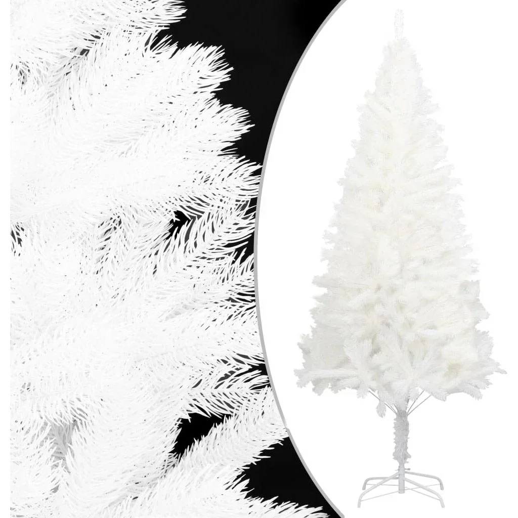 Weihnachtsbaum mit Ständer 210 cm PE weiß