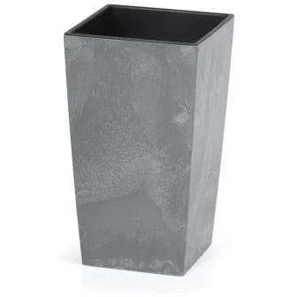 Blumentopf Concrete Design 26L Anthrazit, 26,5 x 26,5 x 50 cm