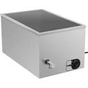 Speisewärmer Bain-Marie 1500 W aus Edelstahl
