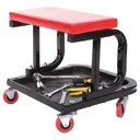 Werkstatthocker mit Werkzeugablage - 150kg - 38x36x36 cm