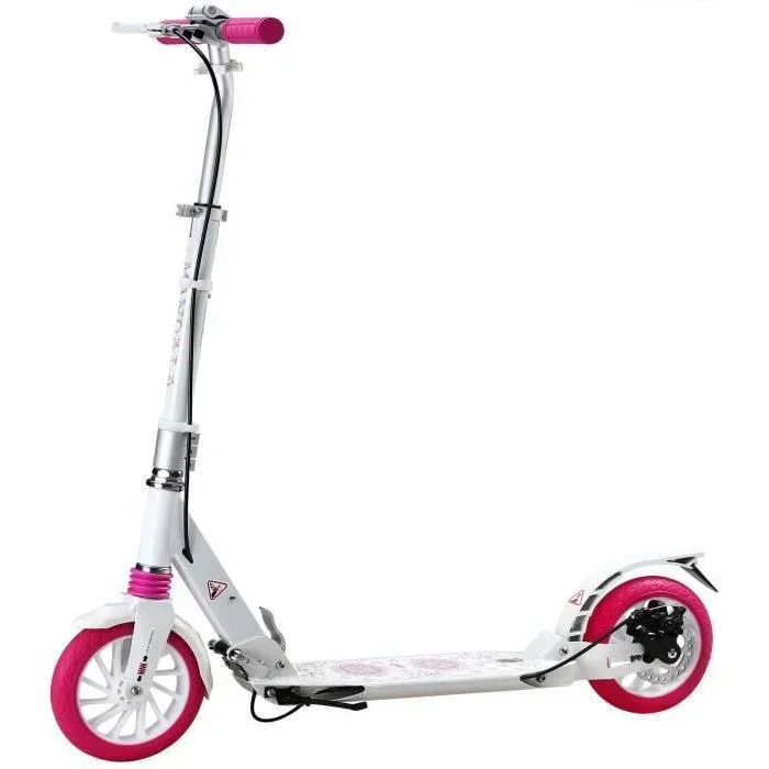 Scooter - Weiß/Rosa - Mandala