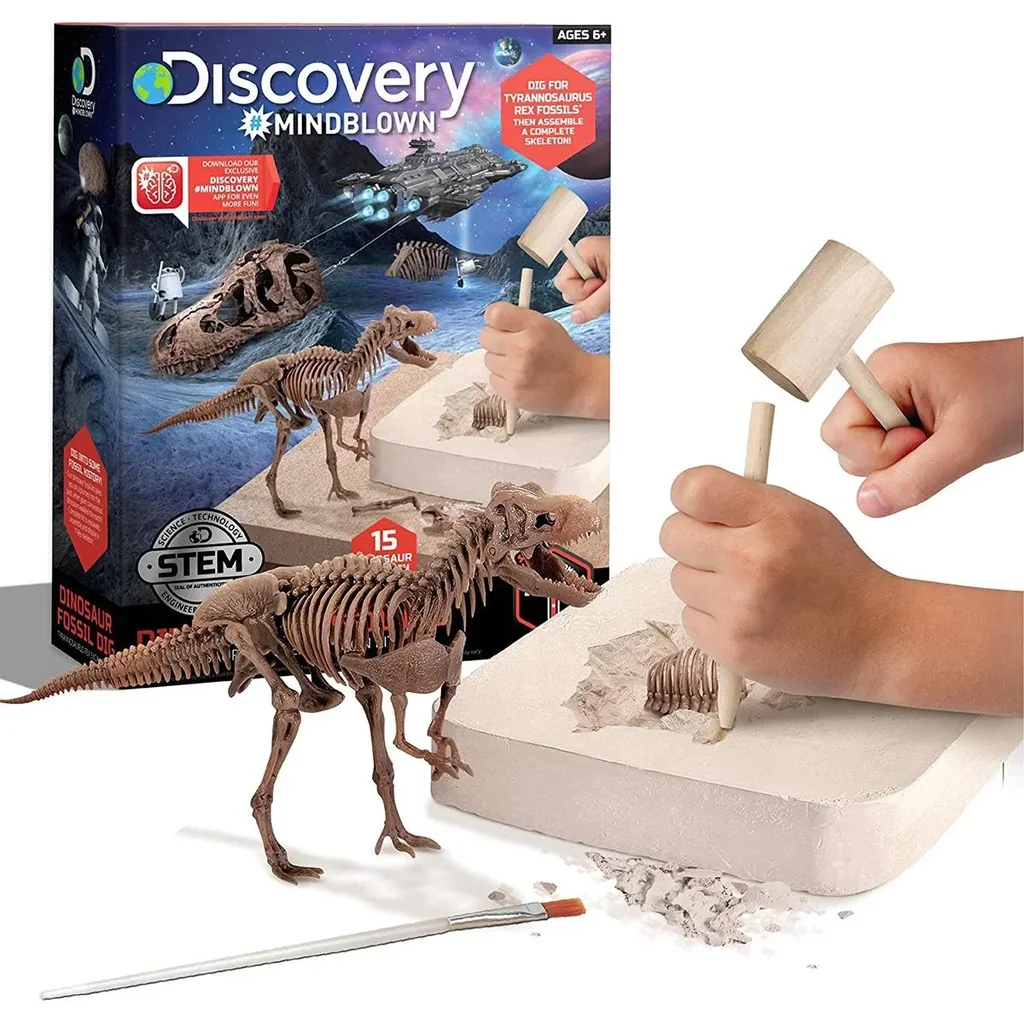 Discovery Mindblow - Dinosaurier graben " " 3D Puzzle - Grabungsset - Archäologie
