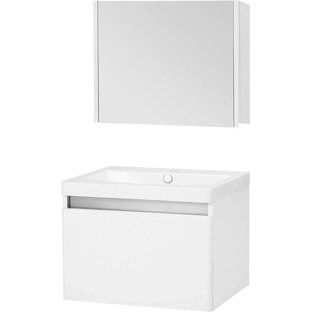 Badezimmermöbel Stripe 60cm - Weiss