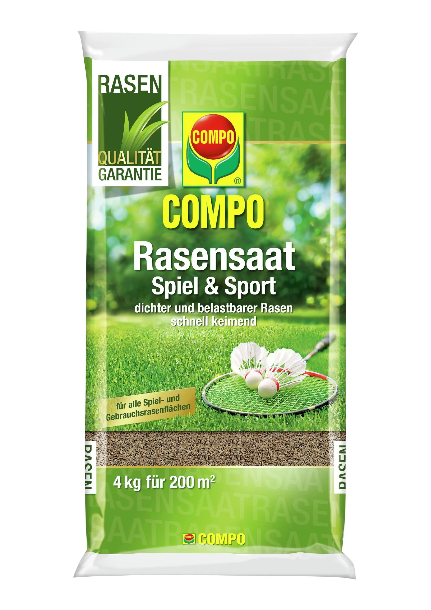 Rasensamen Spiel und Sport - 4 kg AKTION
