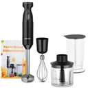 Stabmixer-Set aus Edelstahl