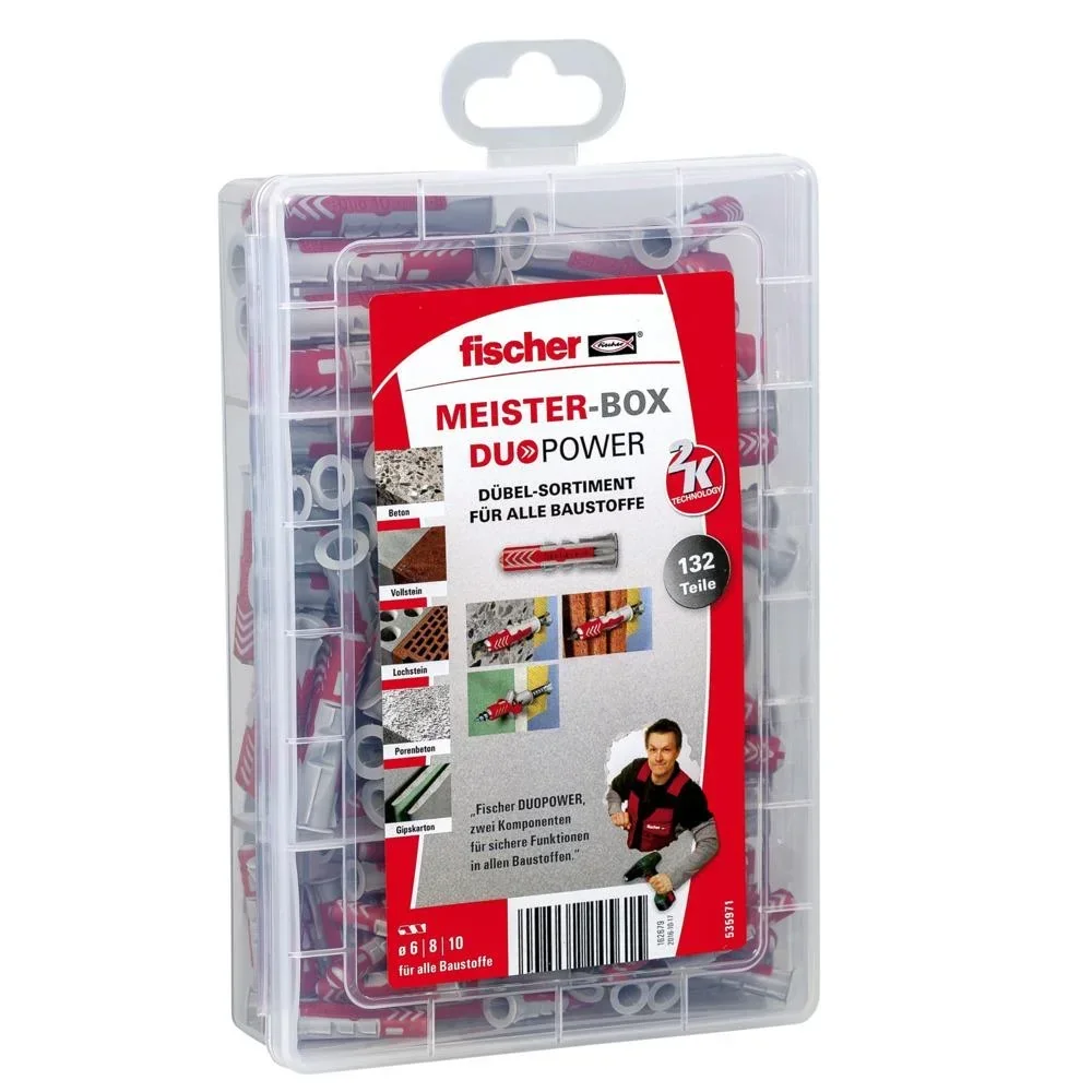 Dübel-Sortiment, MEISTER-BOX DUOPOWER