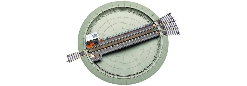 ROCO LINE-Drehscheibe mit Elektroantrieb und Steuergerät