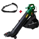 Set Elektro-Laubsauger "GM-LS 3000", 3000 Watt + Sicherheits-Arbeitsgurt