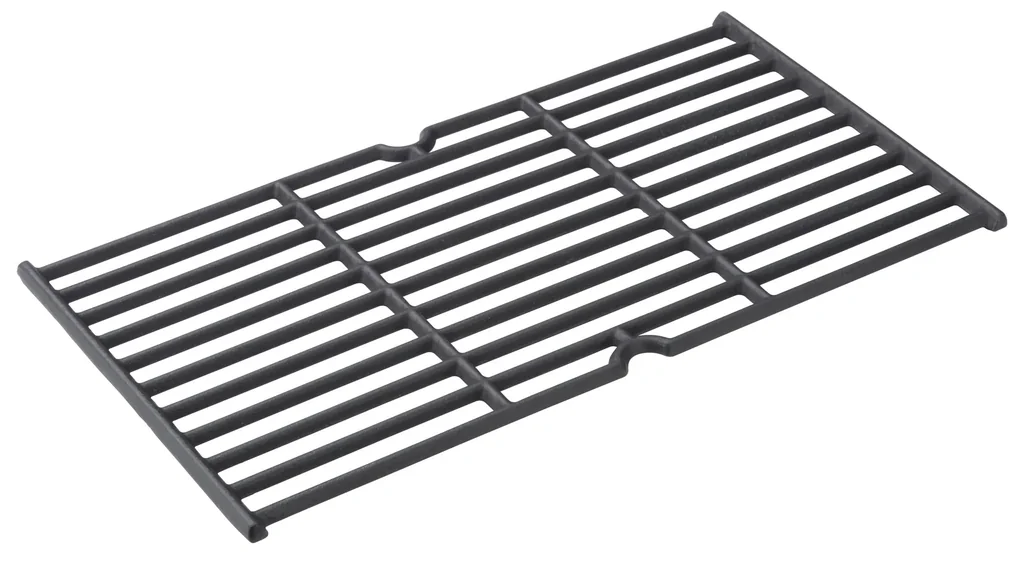 Grillrost, Gusseisen, 24,5 x 44 x 2 cm