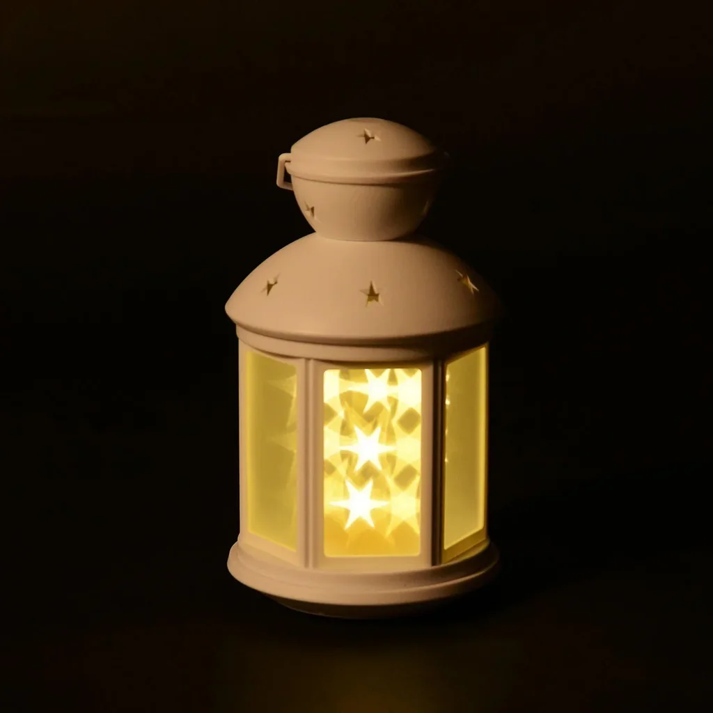 LED Laterne Beleuchtung 3D Hologramm Stern Lampe Weihnachtsdeko