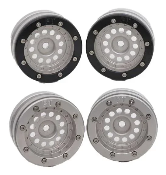 Beadlock Wheels PT-Bullet Silber/Silber 1.9 (2 St.)