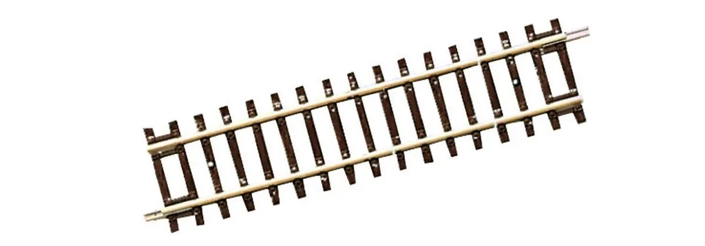12 Stück Gerades Gleis DG1, Diagonalgerade, Länge 119 mm