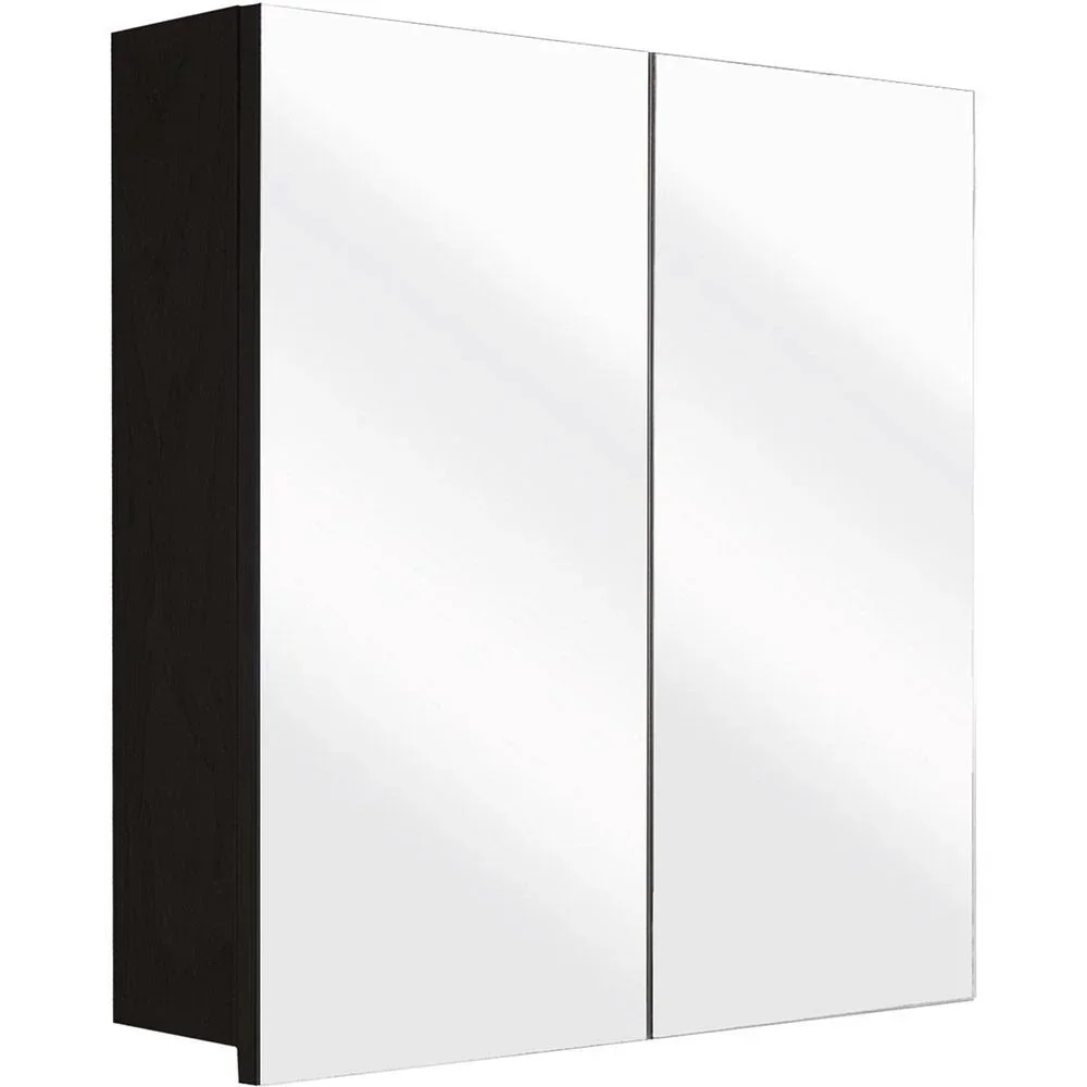 Concept Spiegelschrank 60cm schwartz fsc