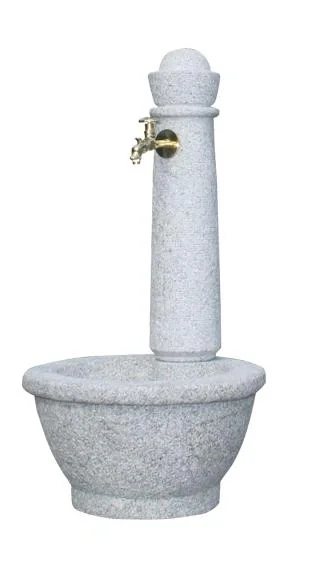 Steinbrunnen ROMA, lightgranite