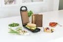 Copperline Flipswitch Multifunktionsgrill, 800 W inklusive Rezeptheft