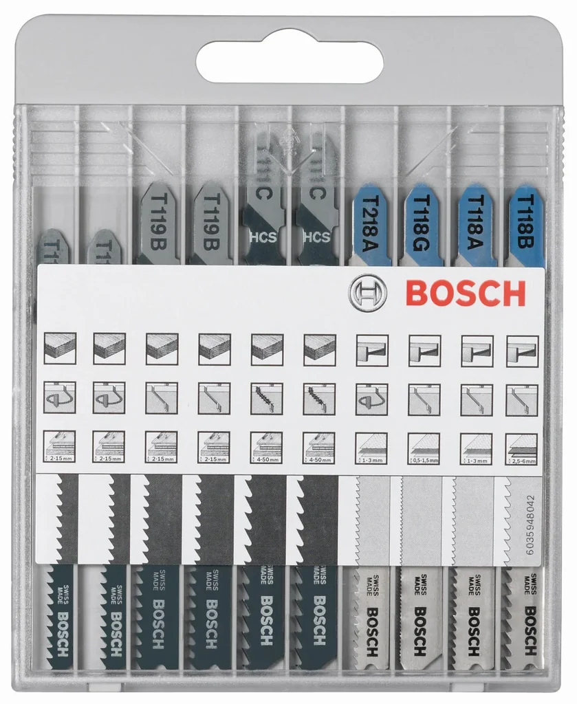 Stichsägeblätter-Set "X-Pro Line Wood & Metall", 10-teilig