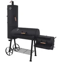 Holzkohlegrill mit unterer Ablage XXL schwarz