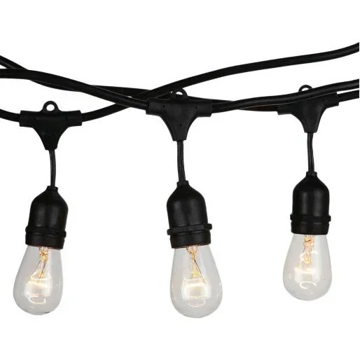 VT-7135 Lichtkabel - Wasserdicht - 10 E27-Armaturen - 5 Meter