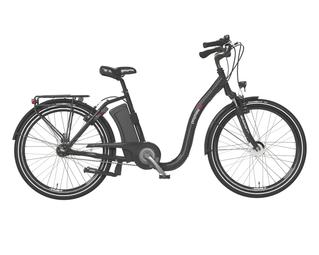 Unisex E-Bike City, 26 Zoll, Rahmengröße 46 cm, 3-Gang Nabenschaltung, schwarz, GENIESSER 22.ESC.10