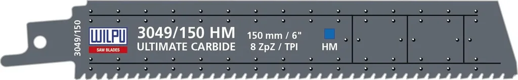 HM Ultimate Carbide Säbelsägeblatt, 150 mm, 1 Stück