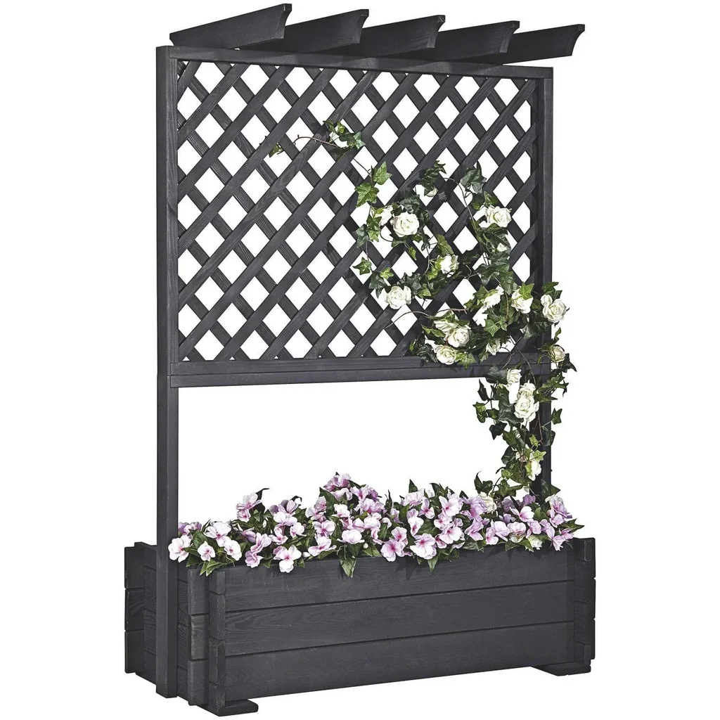 Rankkasten mit Pergola klein