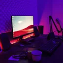 RGB-LED-Band, 3m, 90 RGB-LEDs, Netzgerät 1A, flexibel, selbstklebend, universell kürzbar