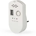 Nedis Gasmelder - 85 dB - Netzbetrieb - Weiß