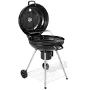 Barbecue - BBQ - auf zwei Rädern - Schwarz - 90x58x68cm