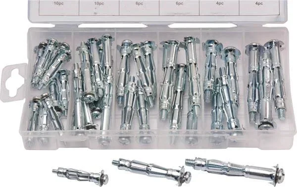 Hohlraumdübel Set, 40-teilig