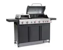 Gasgrillwagen mit Pizzaaufsatz,"GG-VI-692", CALIANO 6.1 cooK, 177 x 117 x 60 cm