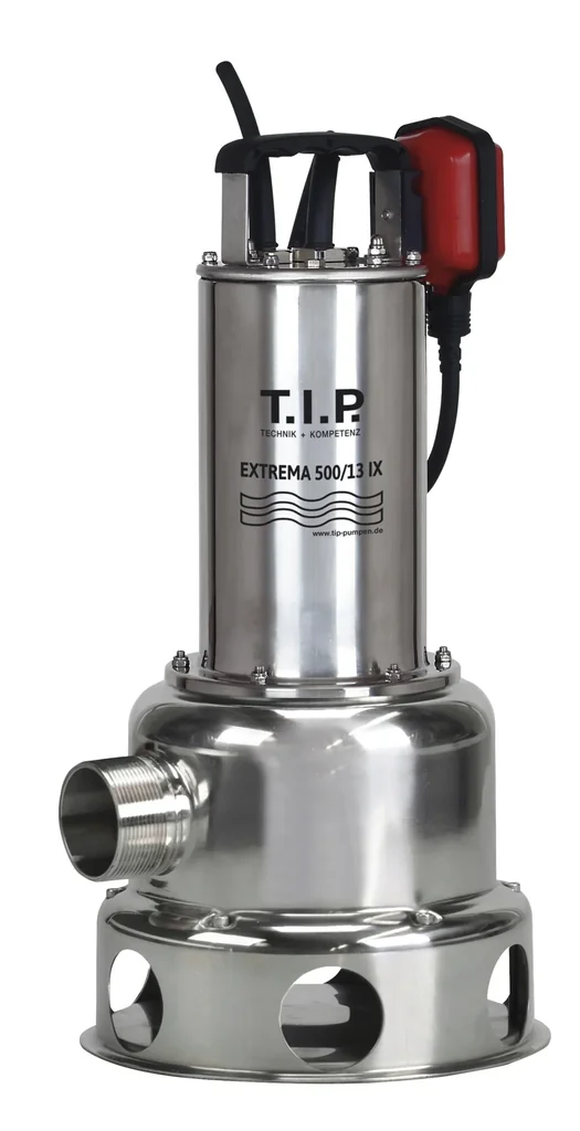 Schmutzwasser Tauchpumpe Edelstahl Extrema 500/13 IX bis 30.000 l/h Fördermenge