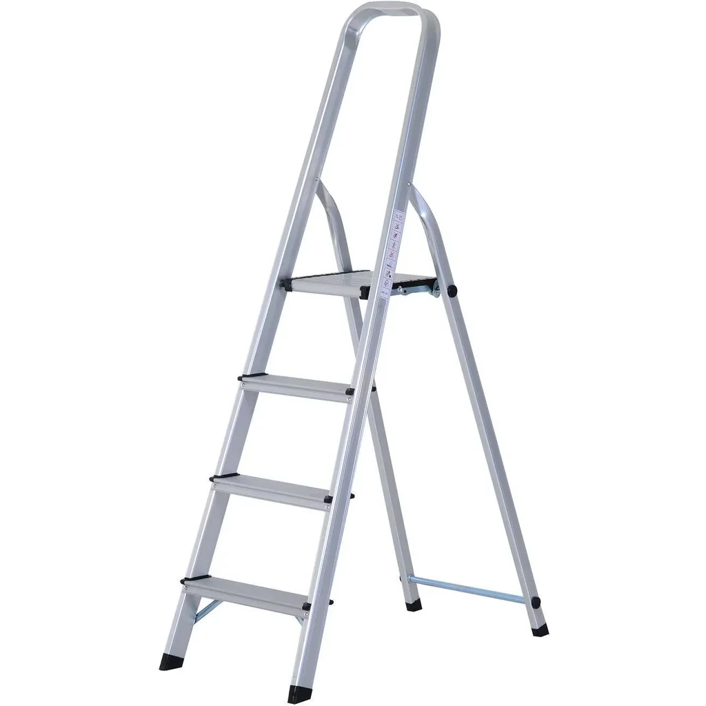 Stehleiter Aluleiter Trittleiter Haushaltsleiter 4 Stufen