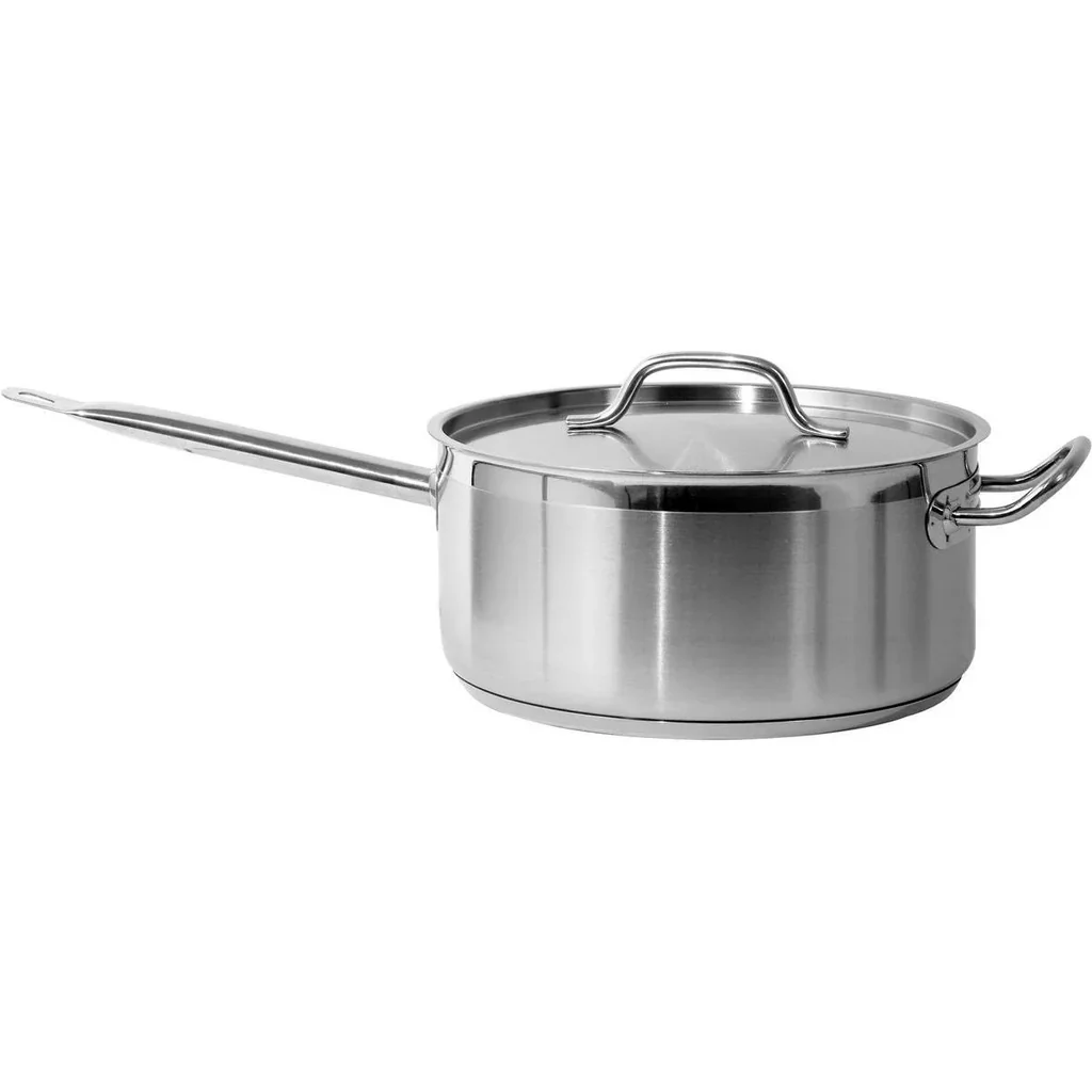Kochtopf aus Edelstahl mit Deckel - Ø28 cm - 8L