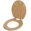 MDF-Toilettensitz Bambus mit Absenkautomatik