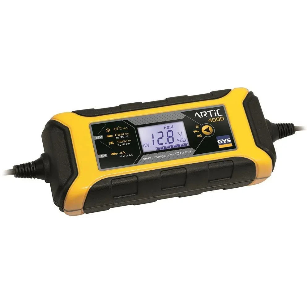 Batterieladegerät Artic 4000 - 4A - 240V - 4 Ladegeschwindigkeiten