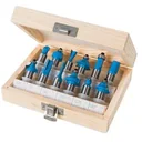 12-teiliger 12 mm TCT-Fräser-Satz