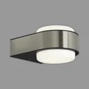 HANAU LED Außenwandleuchte, Kunststoff / Edelstahl, IP 44, 6,5 Watt, 650 lm, 4.000K
