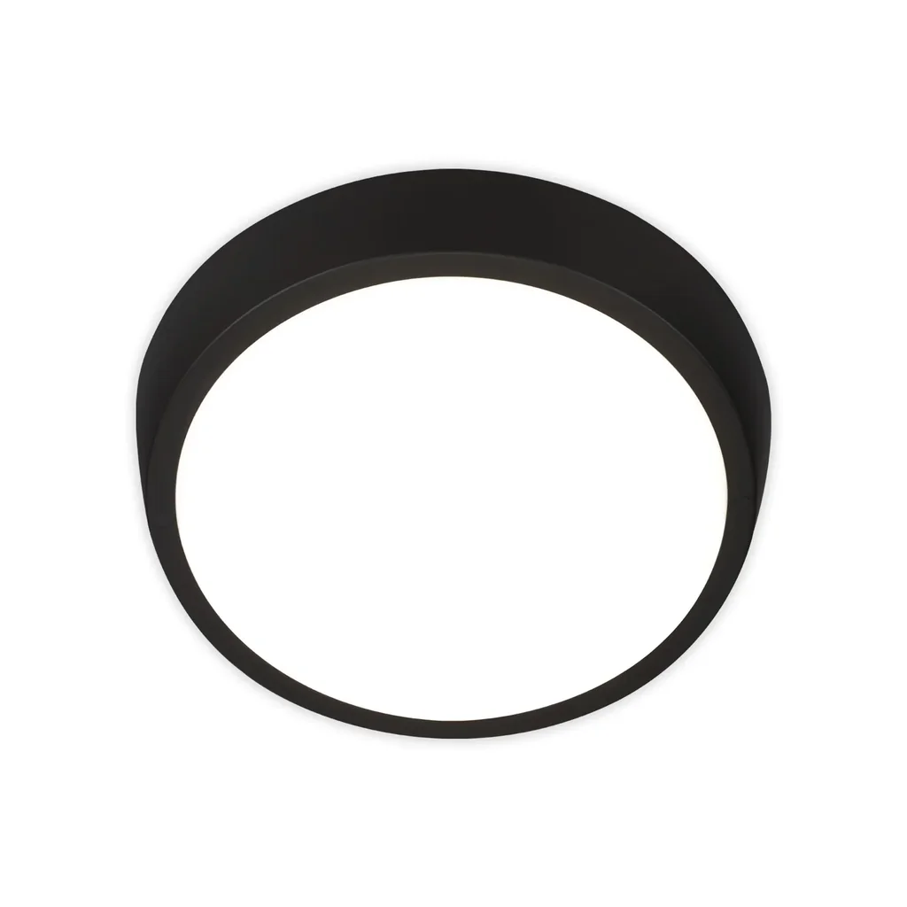 HAGEN LED Außenleuchte, Wand- und Deckenleuchte, schwarz, IP44, 24 Watt, 2.160 lm, 4.000 K