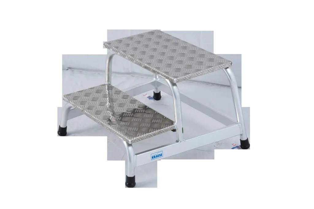 Montagetritt 2 Stufen Alu Leiter