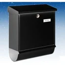 Briefkasten Comfort-set schwartz