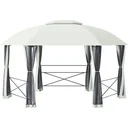 Pavillon - Weiß - 4 x 4 m