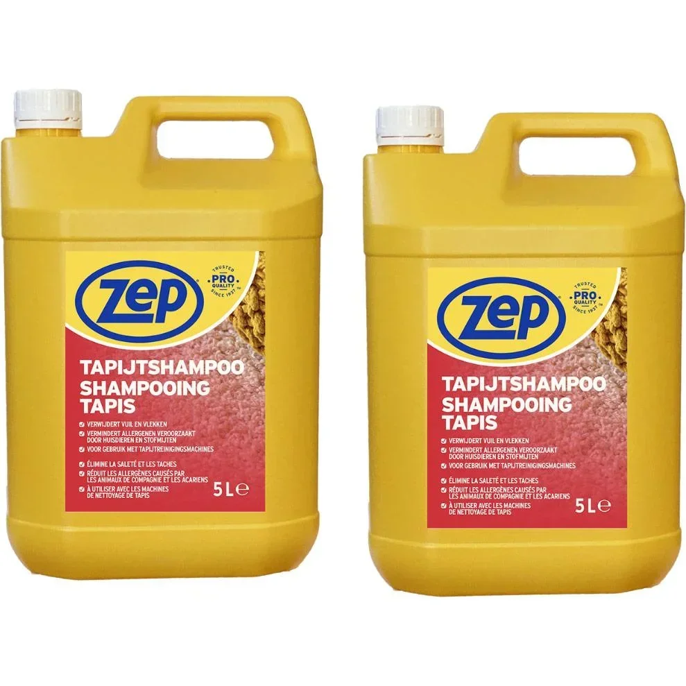 ZEP Carpet Shampoo - 5 L x 2 Stück - Vorteilspackung - 2 Stück