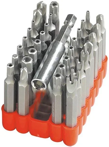 Elektro Reparatur Bit Set 33 tlg. mit 50 mm Schaft